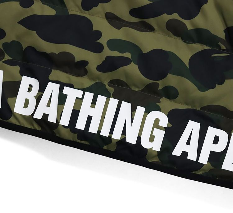 BAPE Camouflage Padded Jacket Green