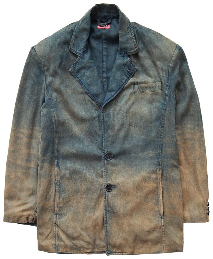 Diesel Denim Blazer Blue