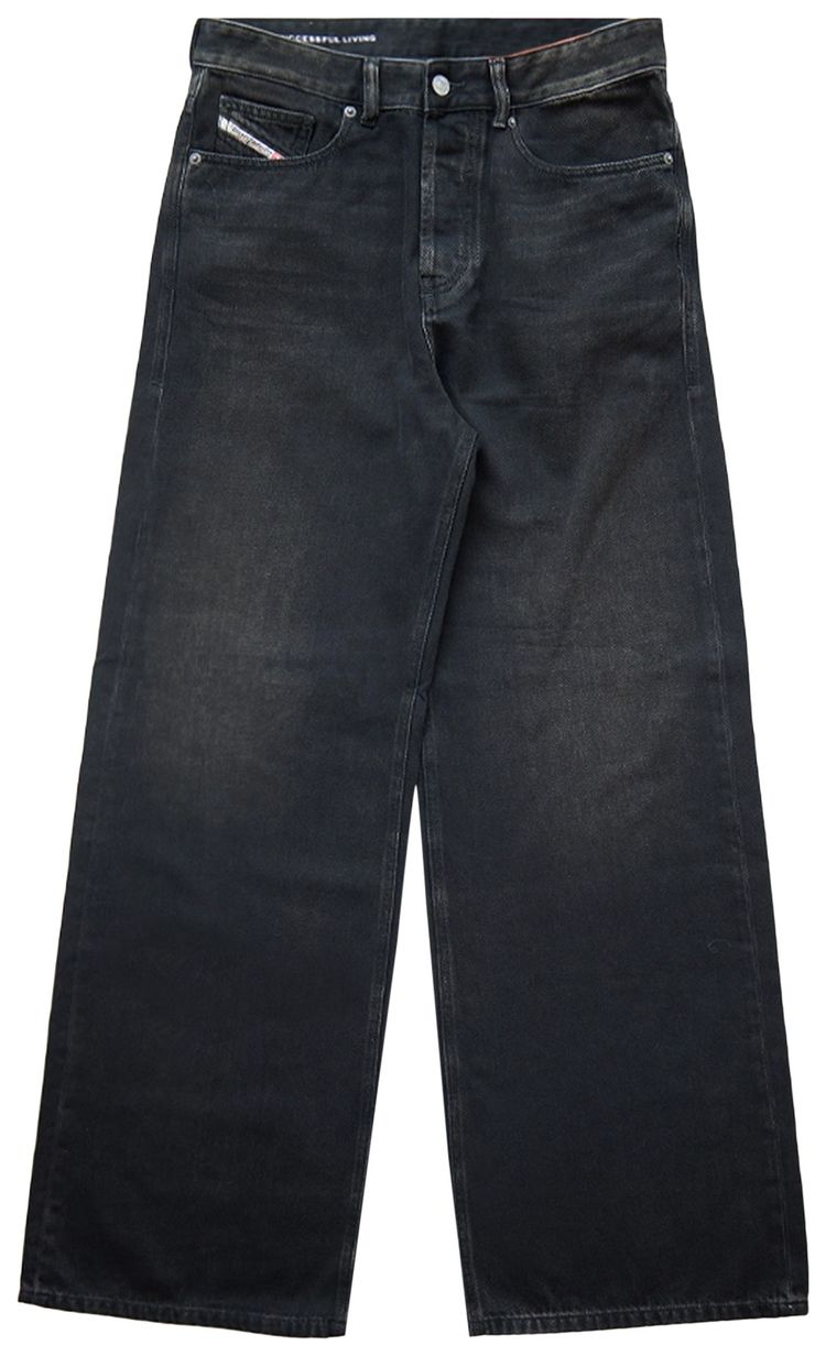 Diesel Wide Leg Denim Black