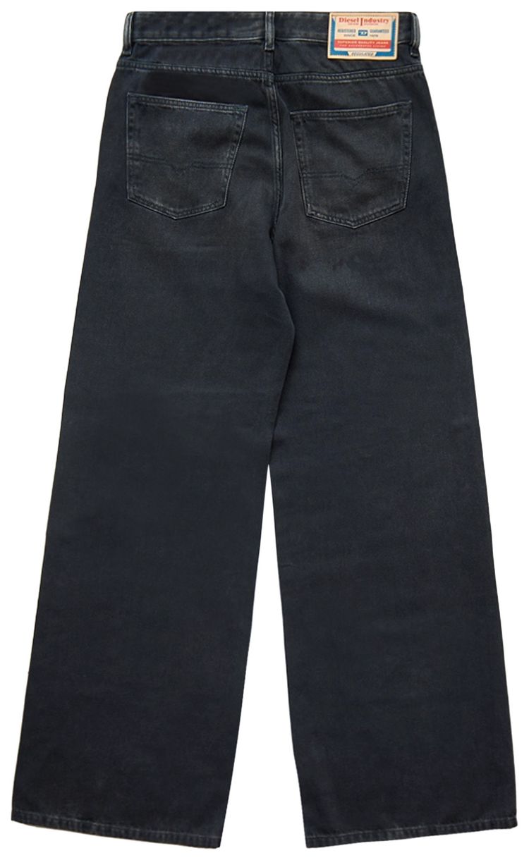 Diesel Wide Leg Denim Black