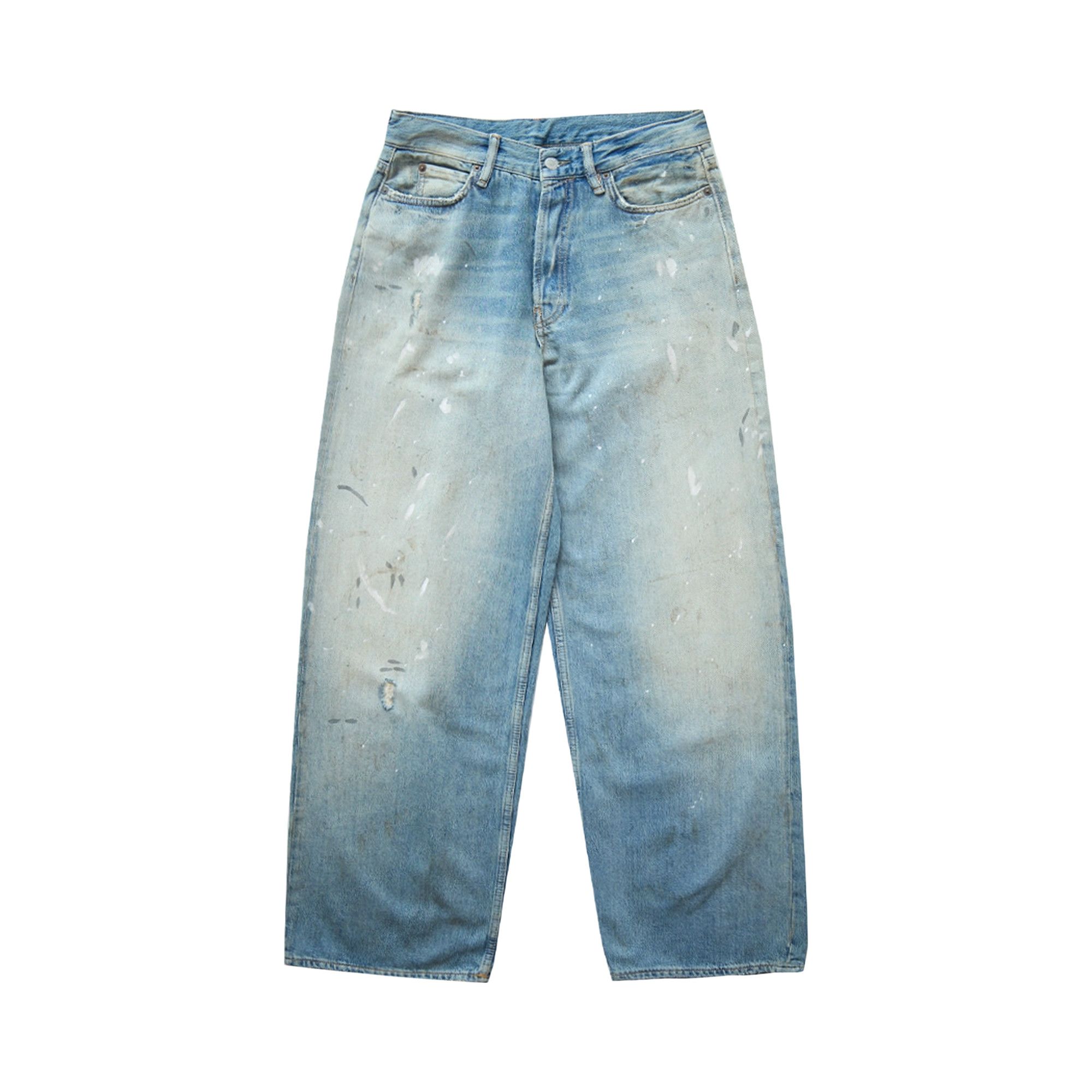 Buy Acne Studios 1981 U Black Trafalgar Jeans 'Light Blue