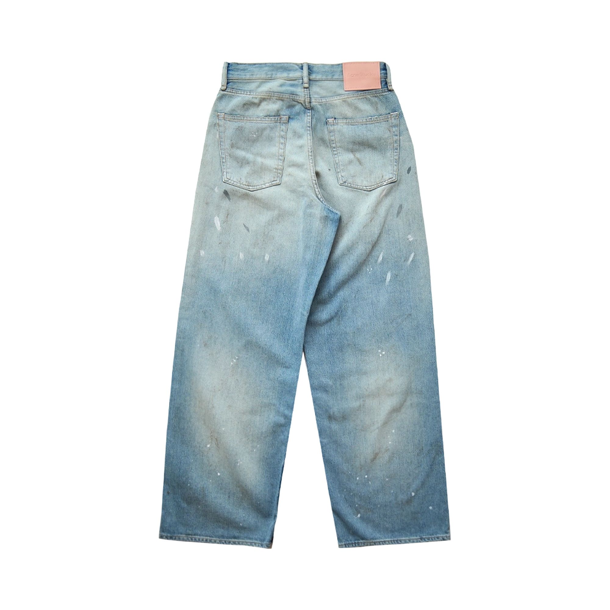 Buy Acne Studios 1981 U Black Trafalgar Jeans 'Light Blue