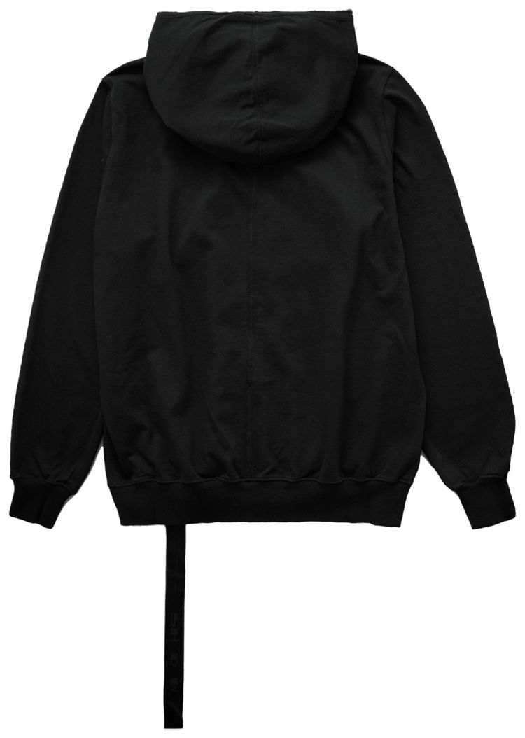 Rick Owens DRKSHDW Jumbo Gimp Zip Hoodie Black