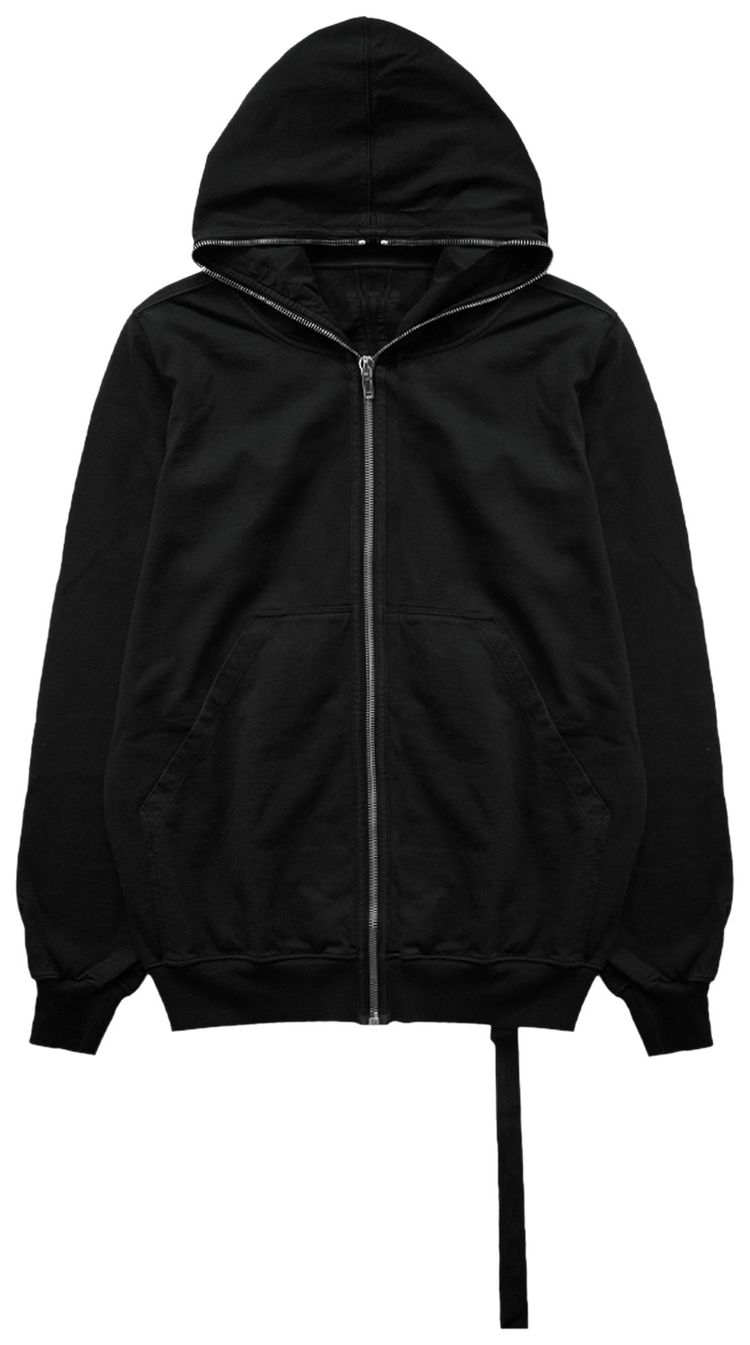 Rick Owens DRKSHDW Jumbo Gimp Zip Hoodie Black