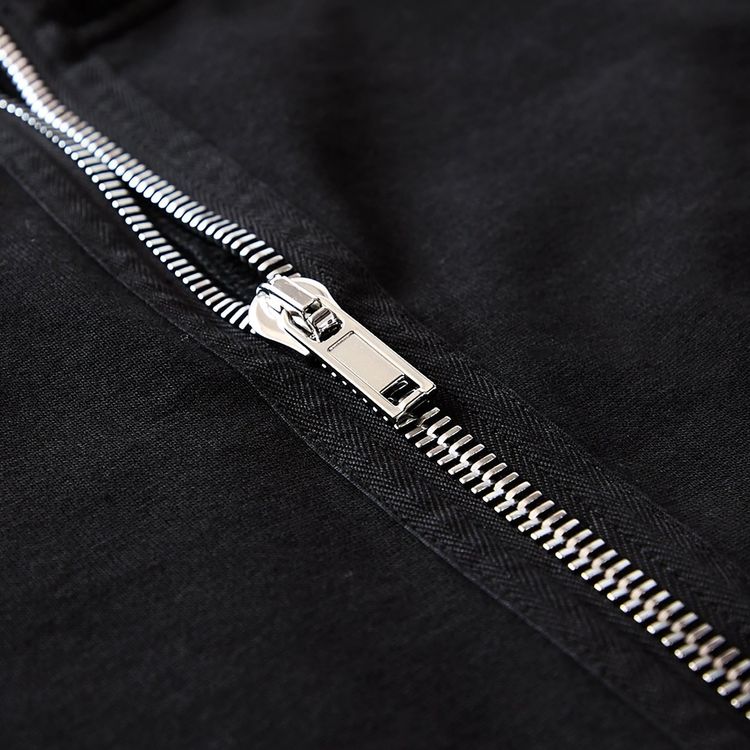 Rick Owens DRKSHDW Jumbo Gimp Zip Hoodie Black