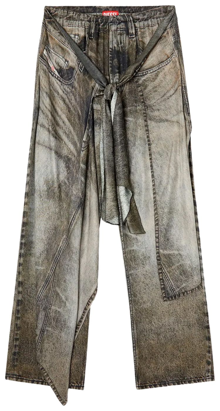 Diesel P Aloma Trousers BlackDenim