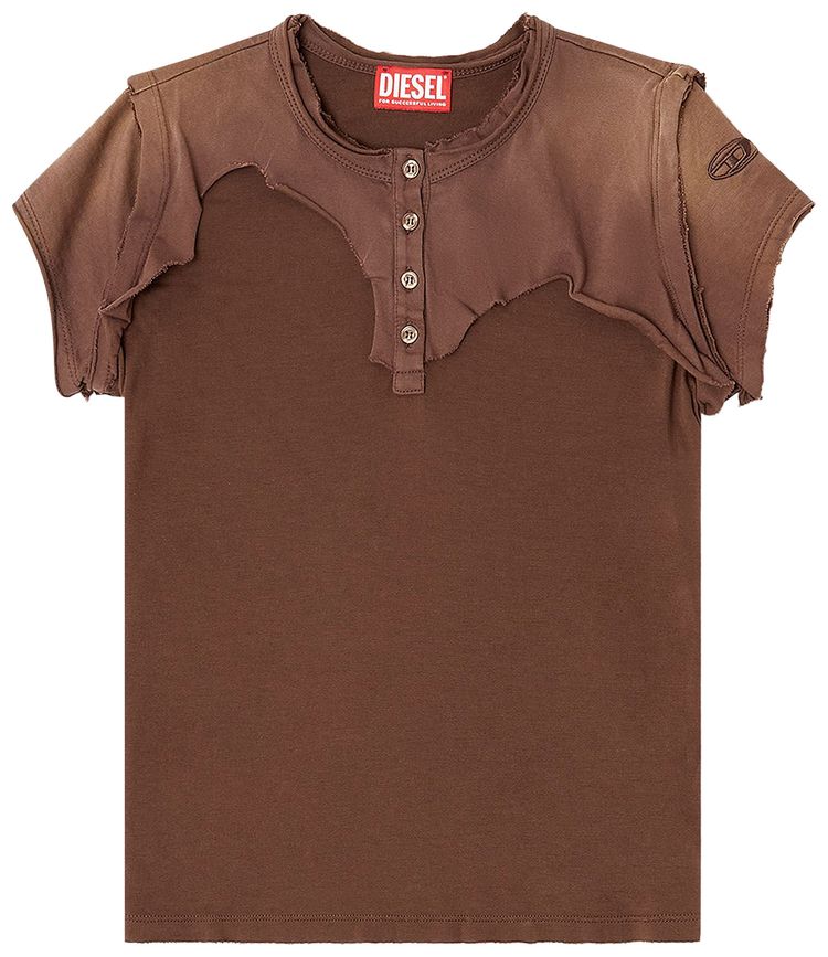 Diesel T Unrawy Tank Top Brown