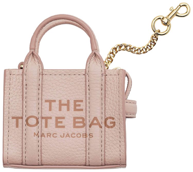 Marc Jacobs Nano Tote Charm Bag Rose