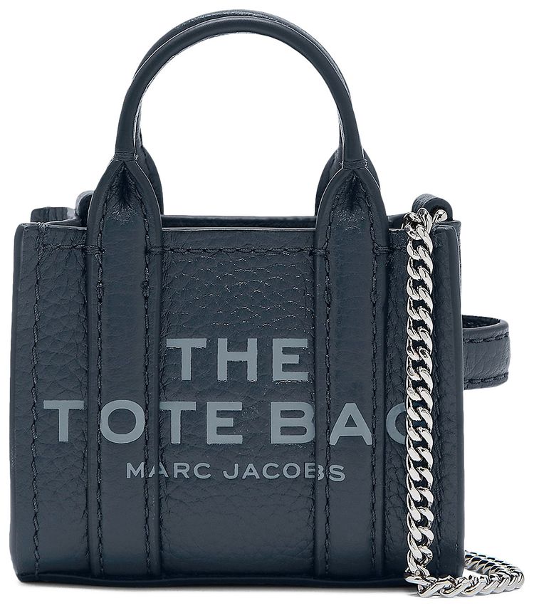 Marc Jacobs Nano Tote Crossbody Bag Blue Sea