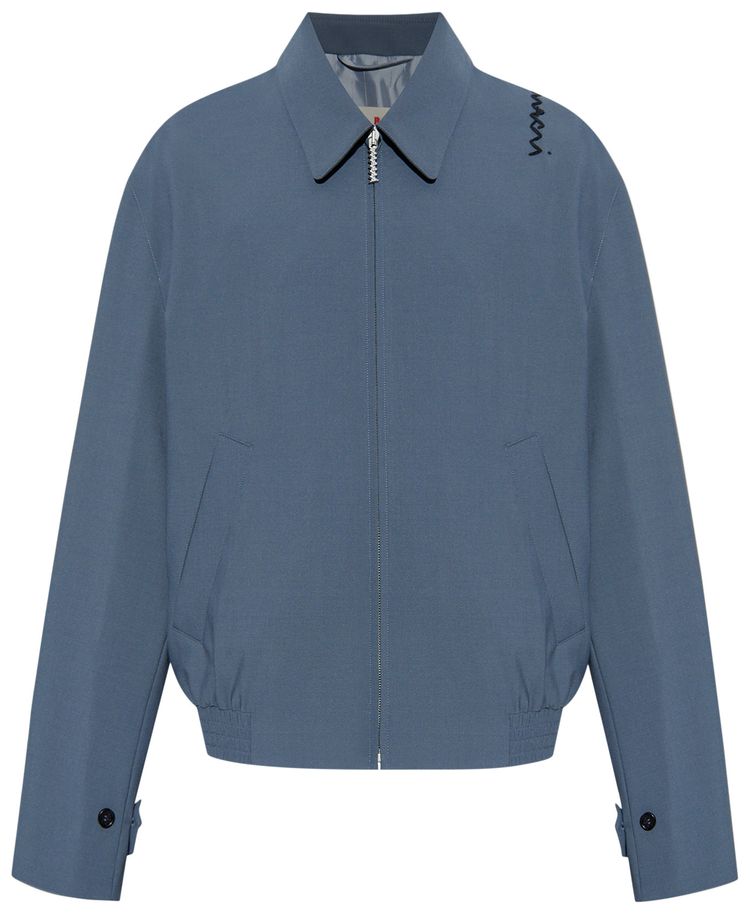 Marni Light Wool Collar Jacket Dark Ash