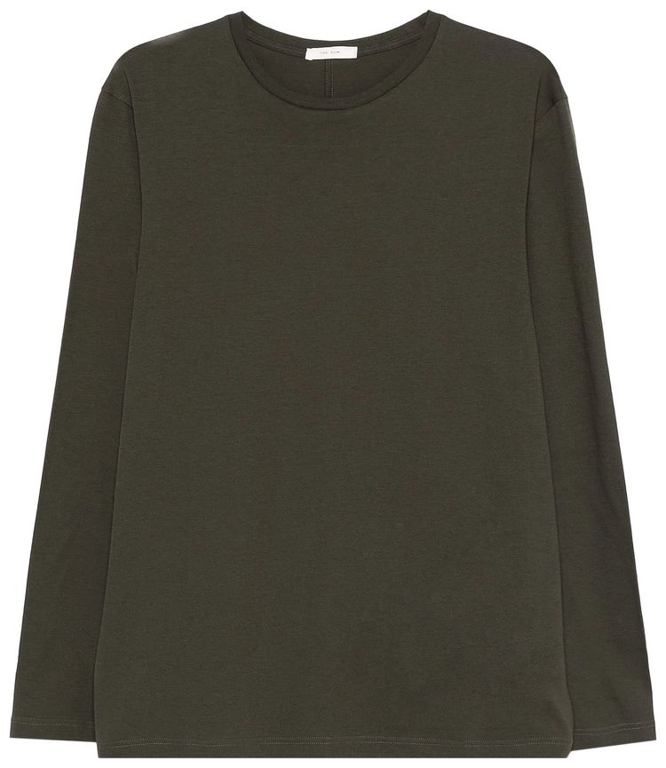 The Row Leon Long Sleeve T Shirt Dovetail