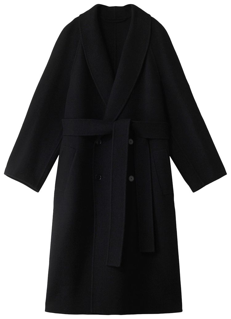 The Row Ferro Coat Black