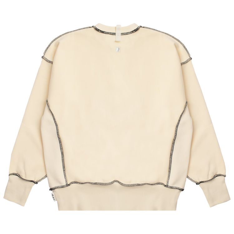 Advisory Board Crystals Crewneck Sweatshirt White