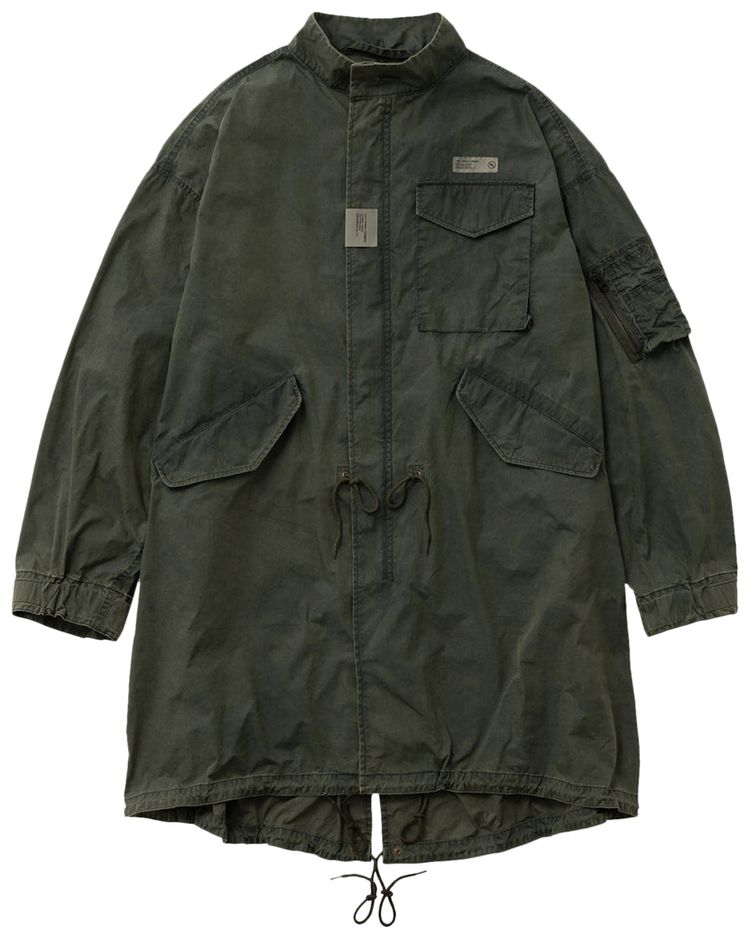 Neighborhood Faded Field Coat Olive