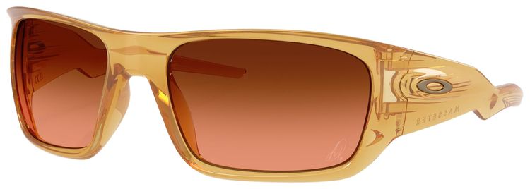 Oakley Alexia Putellas Masseter Sunglasses Translucent Light Curry