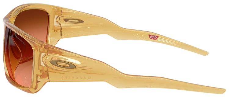 Oakley Alexia Putellas Masseter Sunglasses Translucent Light Curry