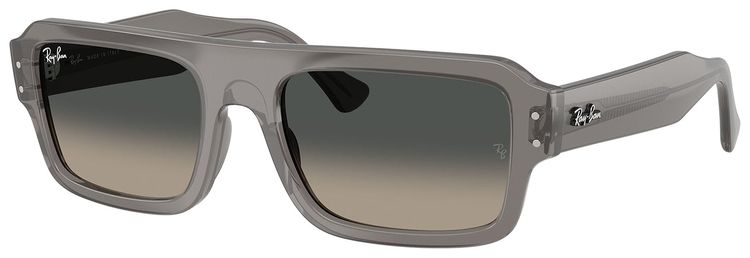 Ray Ban Lukas Sunglasses Transparent Grey