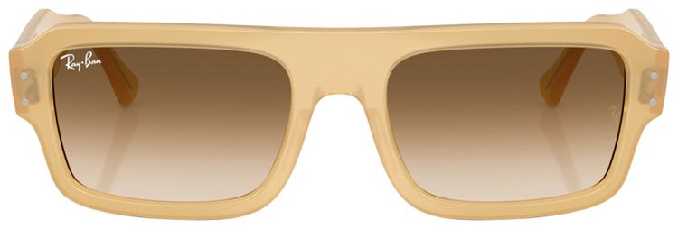 Ray Ban Lukas Sunglasses Transparent Beige