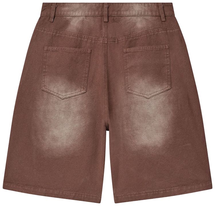 Vale Forever Brown 1980s Jorts RedWash
