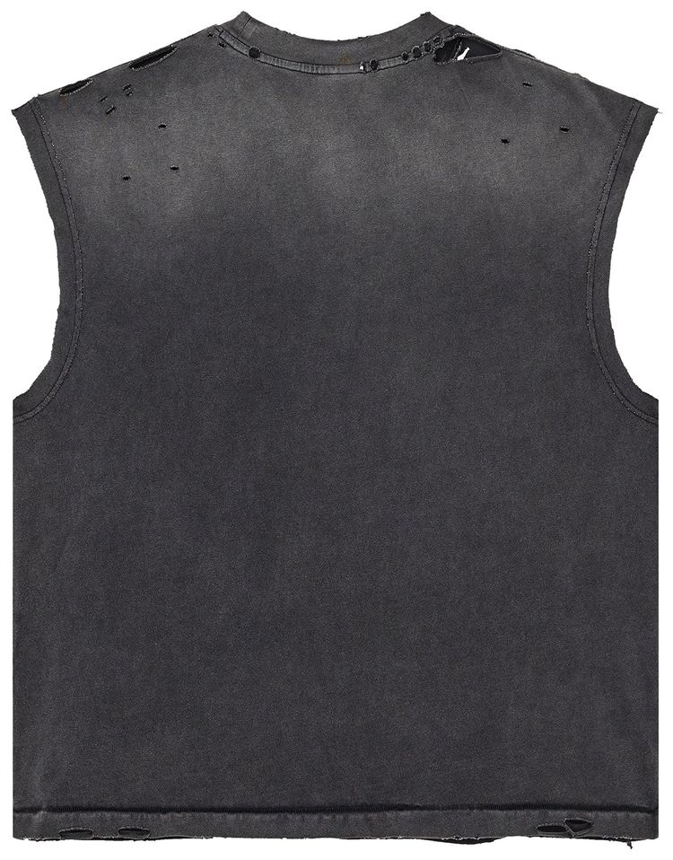 Vale Forever La Flor Muscle Tee Black