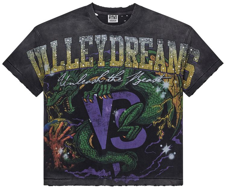 Vale Forever Enter The Dragon Tee Black