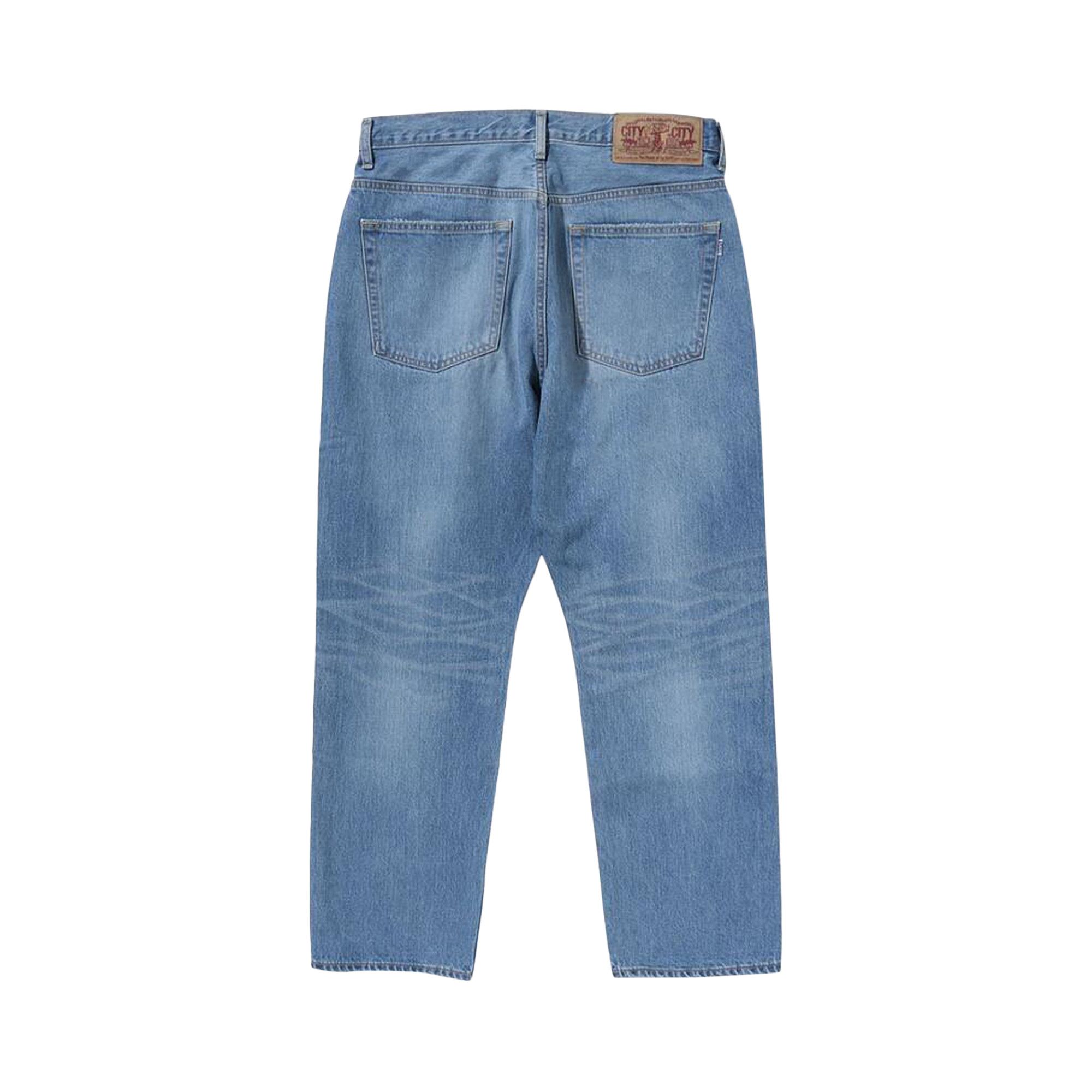Buy BAPE Shark Loose Fit Denim Pants 'Indigo' - 1L80 150 006
