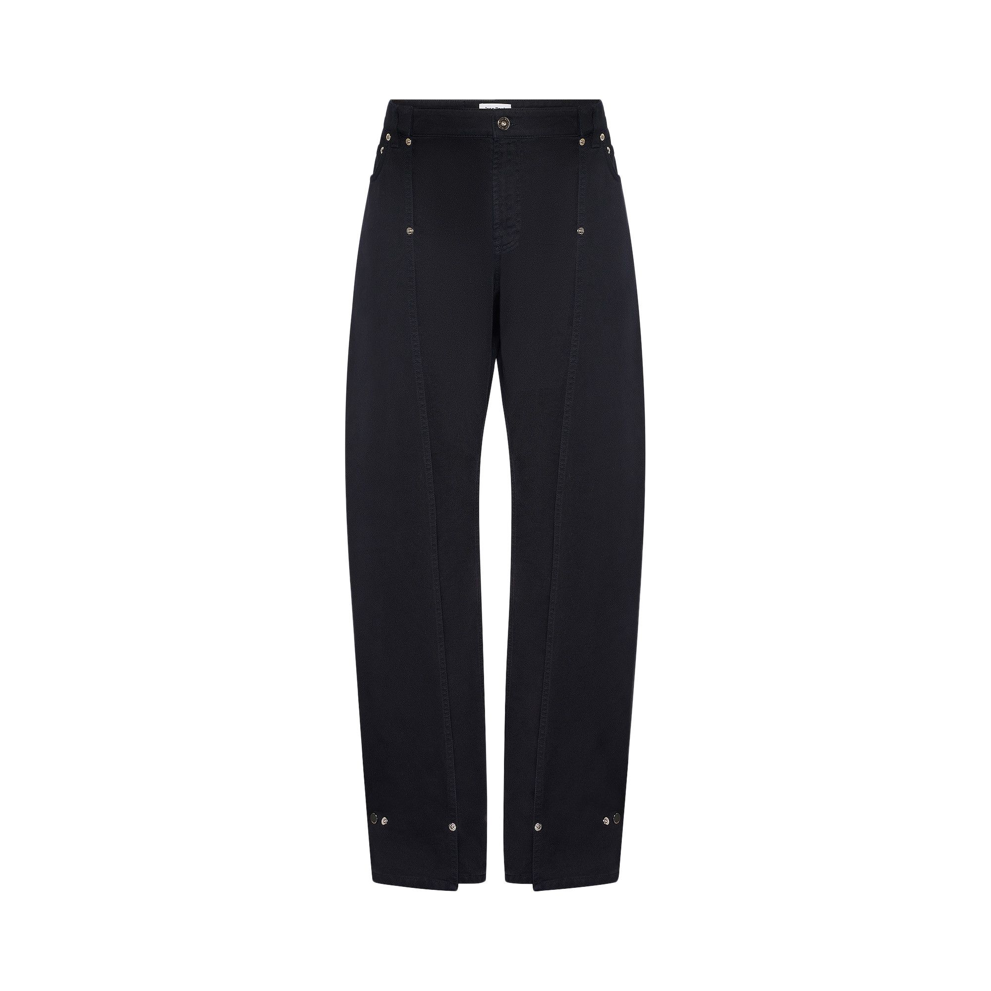 Buy Jean Paul Gaultier Overdyed Denim Trouser With Upper Denim