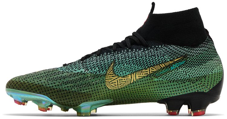 Mercurial Superfly 6 Elite CR7 FG Green Black Gold
