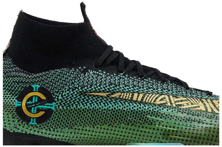 Mercurial Superfly 6 Elite CR7 FG Green Black Gold