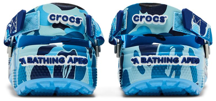 BAPE x Classic Clog ABC Camo   Blue
