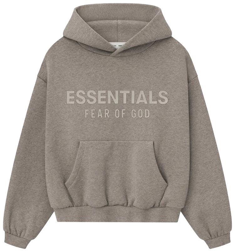 Fear of God Essentials Classic Fleece Hoodie Homestead Heather