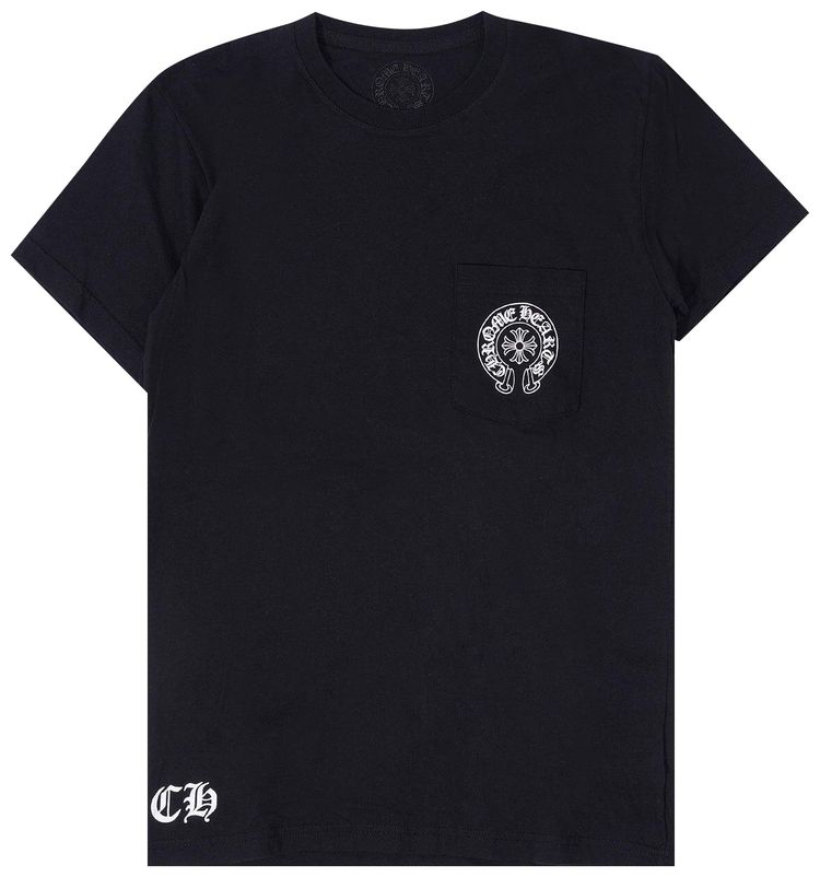 Chrome Hearts Paris Horseshoe T Shirt Black