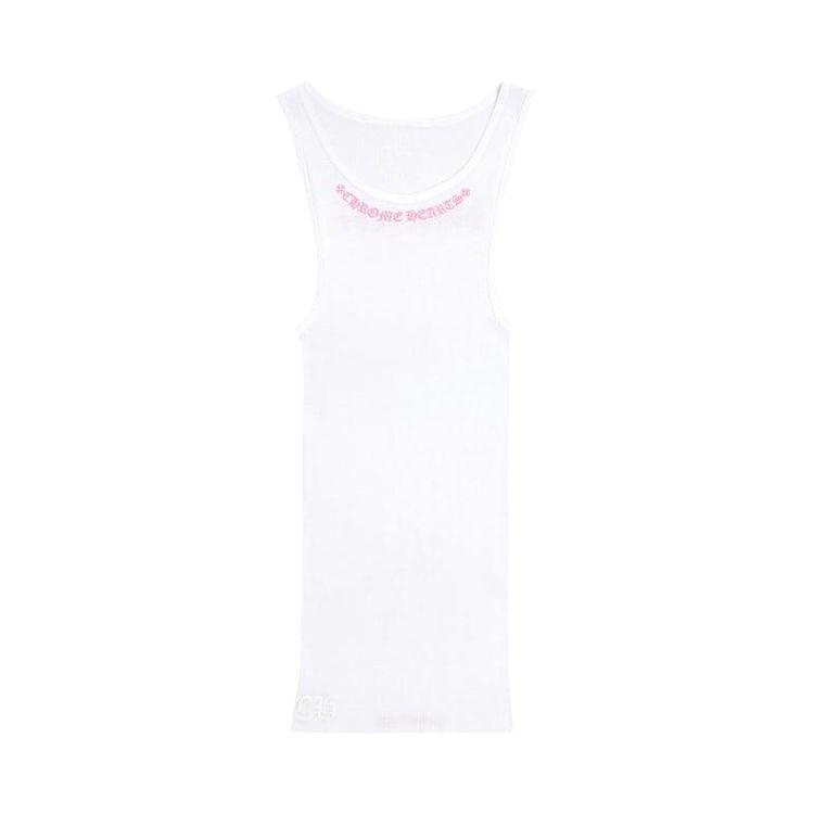 Chrome Hearts Love You Rib Tank White