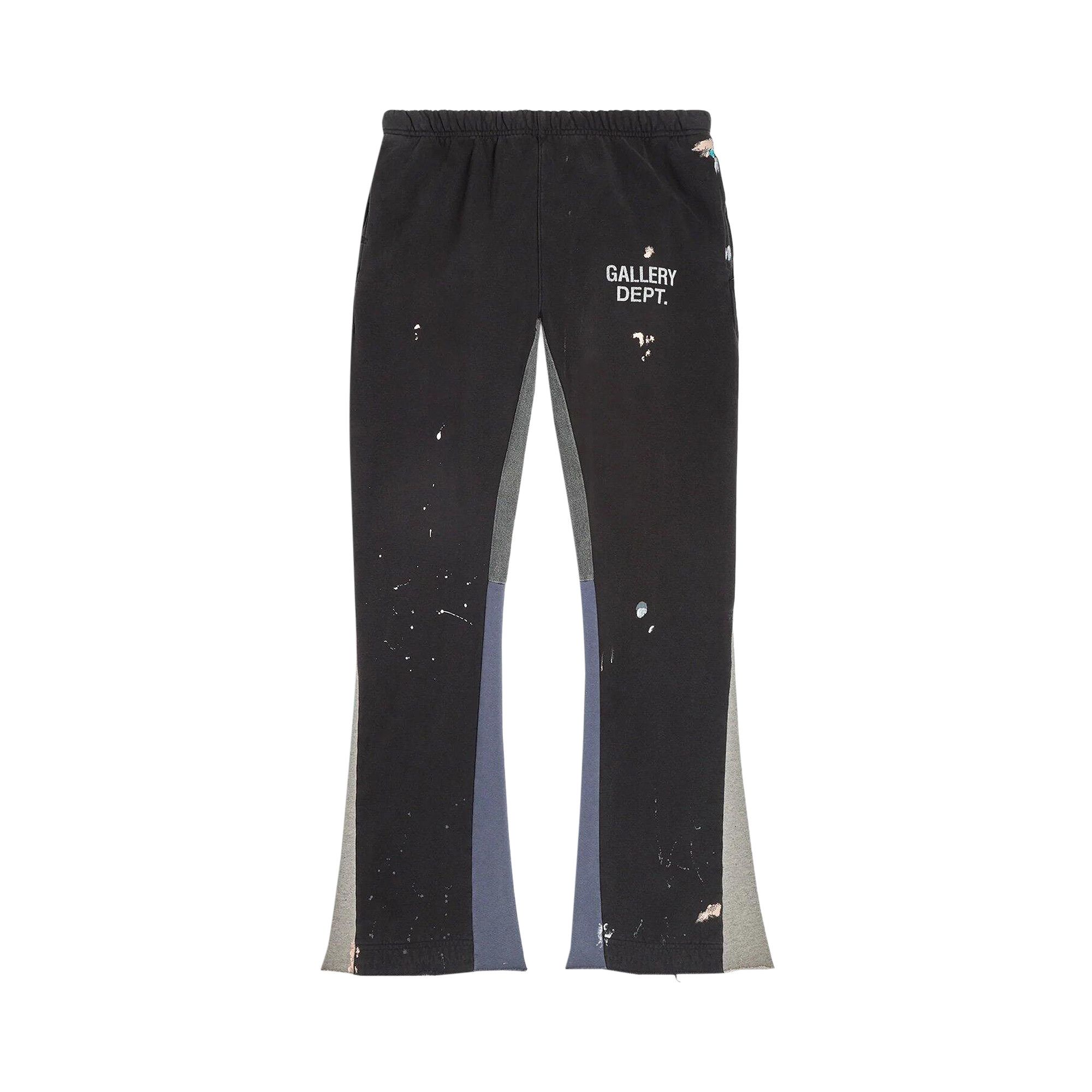 Buy Gallery Dept. GD Painted Flare Sweatpant 'Vintage Black' - GD