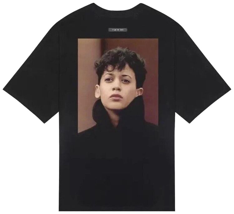 Fear of God Essentials KH20 Kamala Harris Tee Black