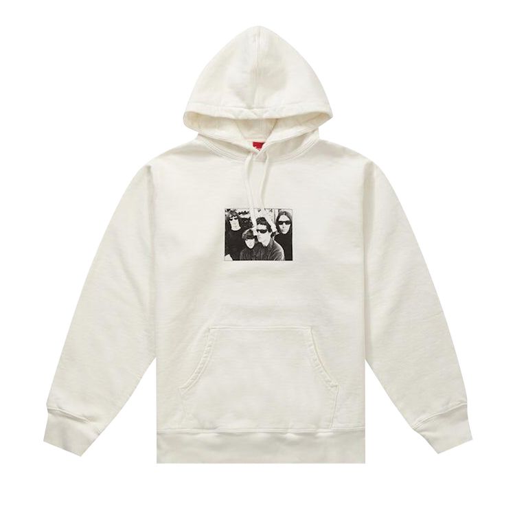 Supreme x The Velvet Underground Hooded Sweatshirt White