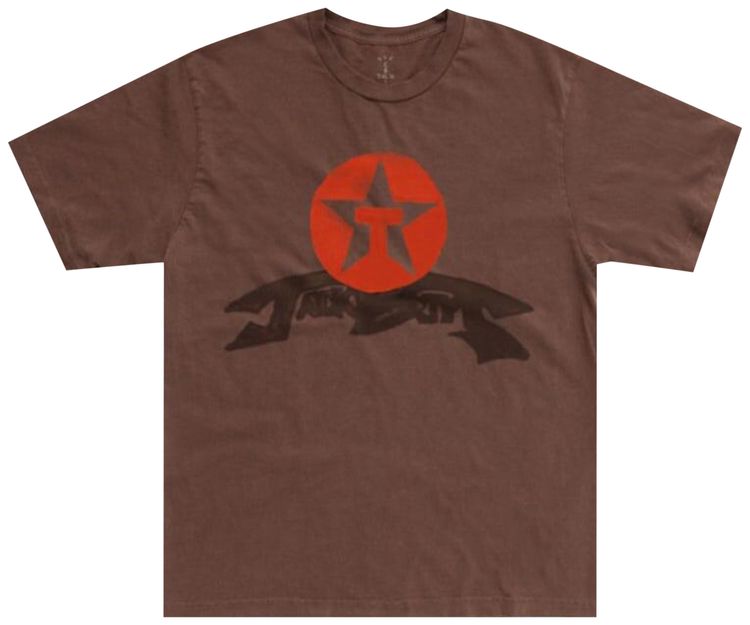 Cactus Jack by Travis Scott Jackboys 2 A1 T shirt Brown