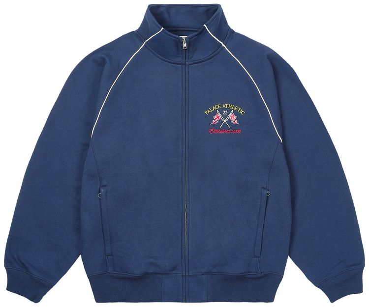 Palace Athletic Zip Funnel Navy
