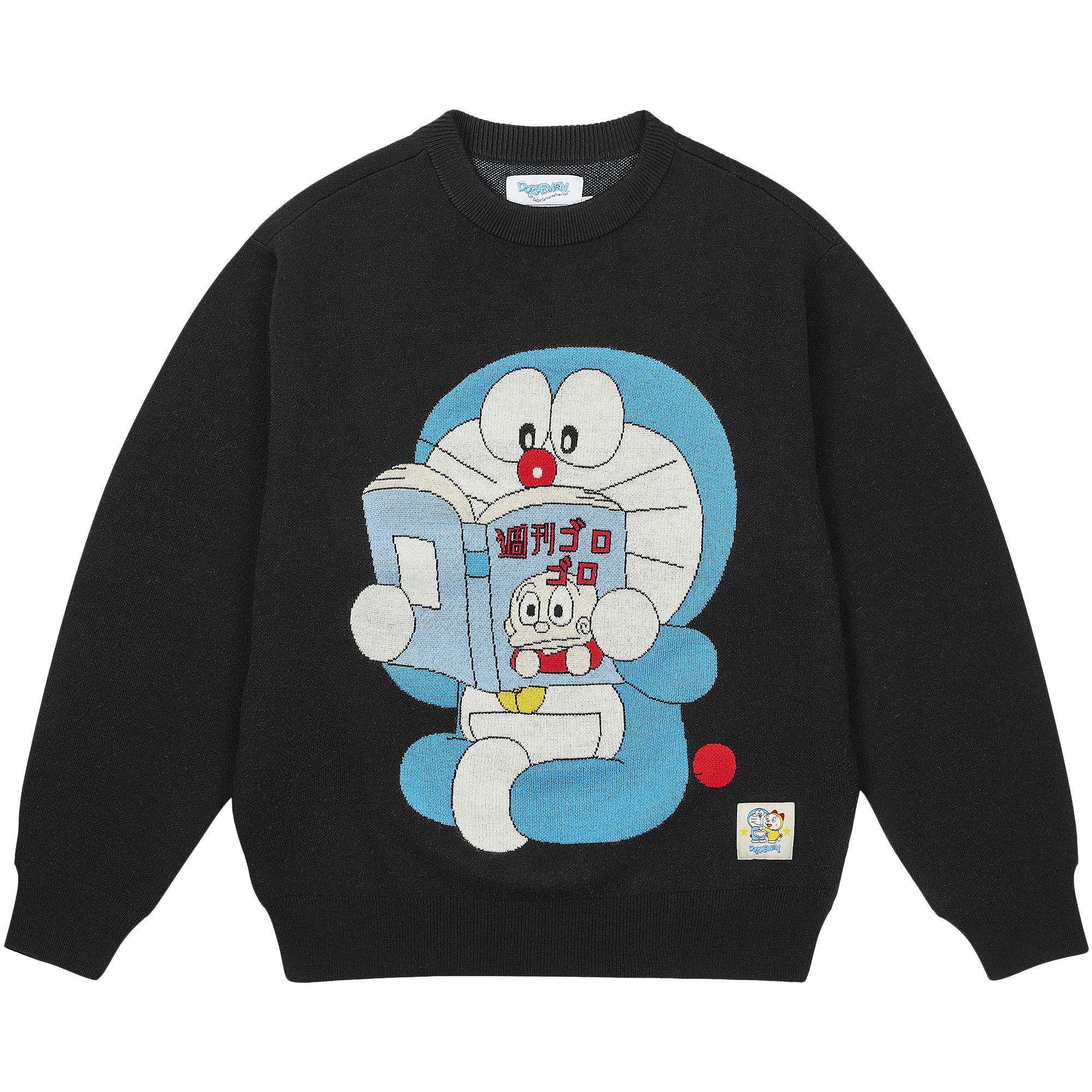 Buy Palace x Doraemon Knit 'Black' - P29KW010 | GOAT