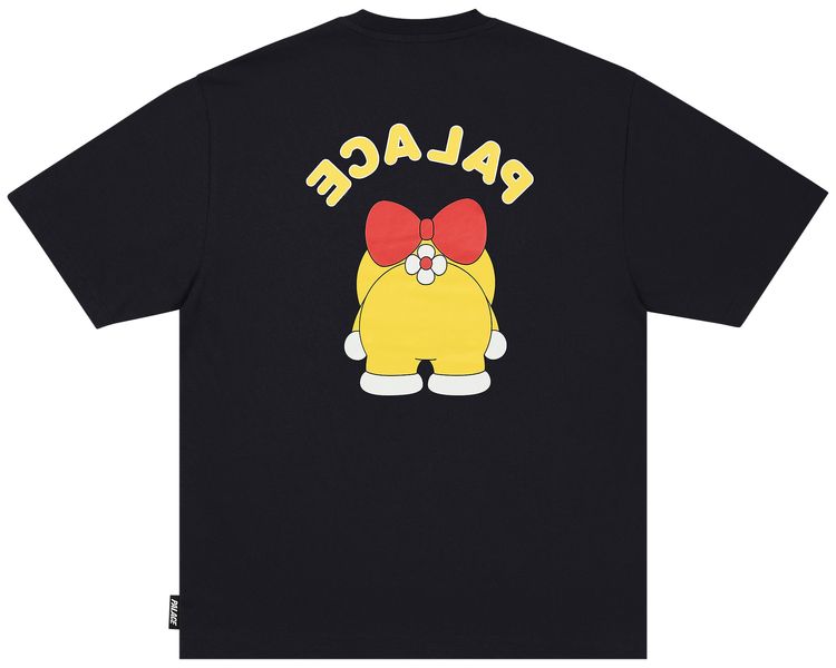 Palace x Doraemon T Shirt Black