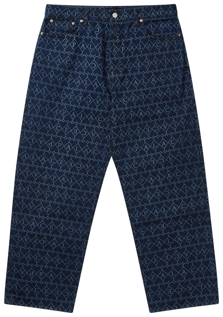 Palace P90 Baggy Jean Indigo Heart
