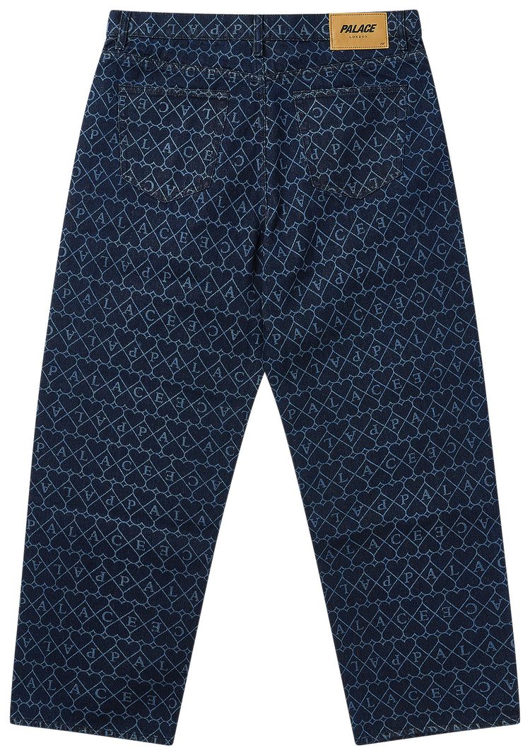 Palace P90 Baggy Jean Indigo Heart