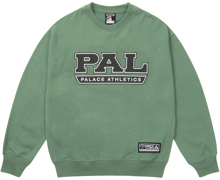 Palace Pal Athletics Crew Racey Green