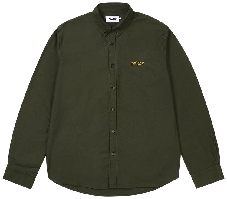 Palace Classic Oxford Shirt Olive