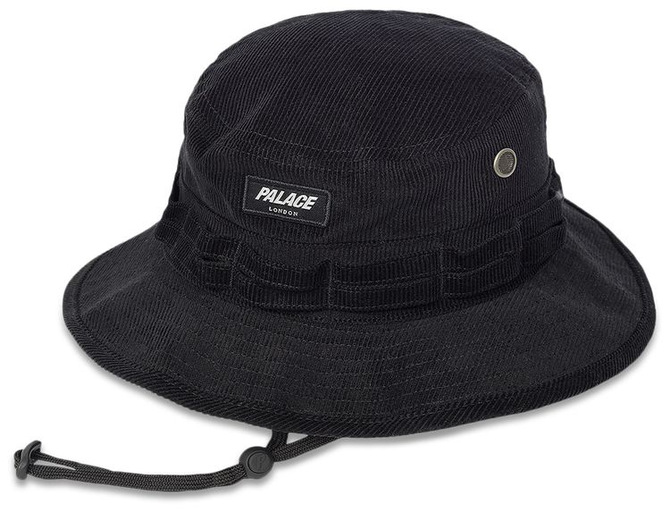 Palace London Cord Boonie Black