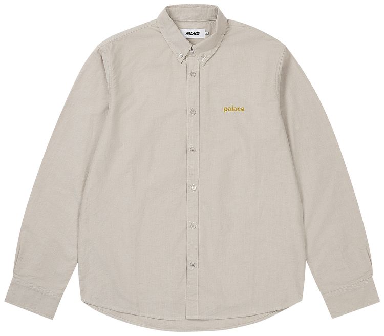 Palace Classic Oxford Shirt Stone
