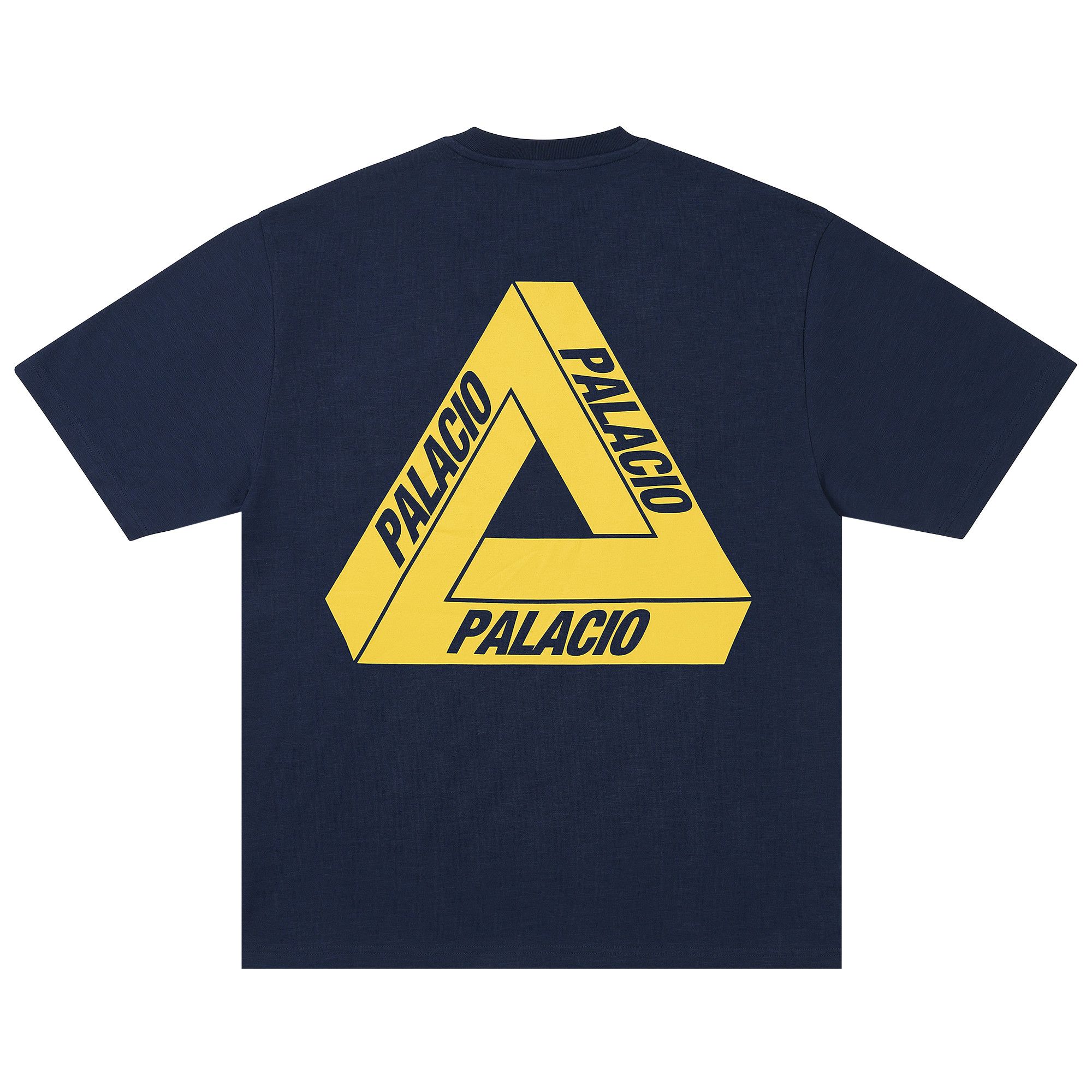 Buy Palace Tri Lingual T-Shirt 'Navy' - P29TS082 | GOAT