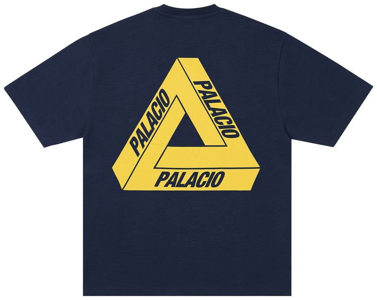 Palace Tri Lingual T Shirt Navy