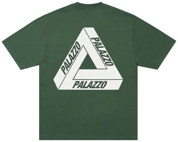Palace Tri Lingual T Shirt Racey Green