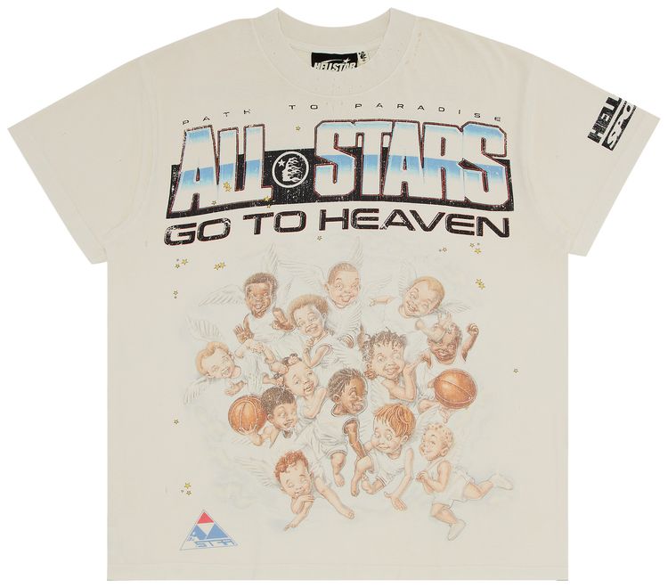 Hellstar All Stars T Shirt White